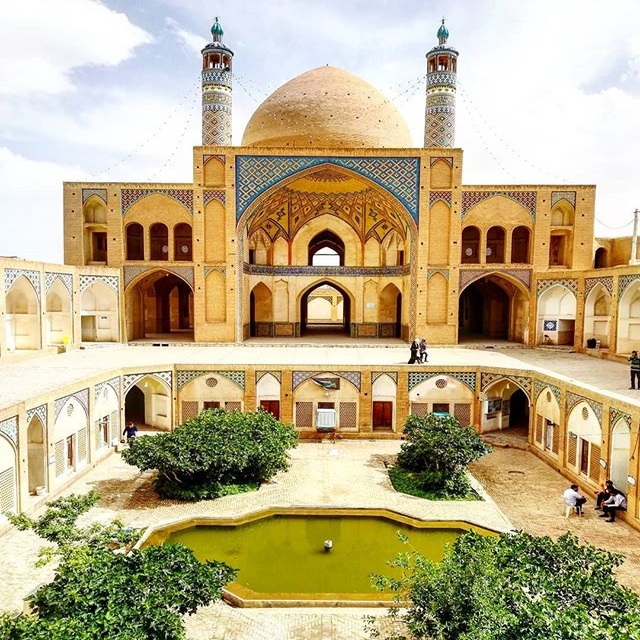 kashan iran iran tour iran trip kashan daily tours kashan tour kashan trip aghabozorg mosque agha bozorg mosque trip to iran iran small group tour