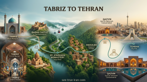 A comprehensive 9-day Northwest Iran tour package featuring Tabriz Bazaar, Kandovan rocky village, Babak Castle, and the lush Hyrcanian forests